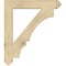 Ekena Millwork Balboa Arts & Crafts Rough Sawn Bracket, Douglas Fir, 6"W x 42"D x 48"H BKT06X42X48BOA03RDF - alternate 2